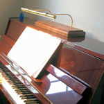 Upright piano lamp